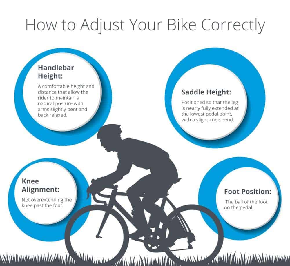 How to adjust your bike poster